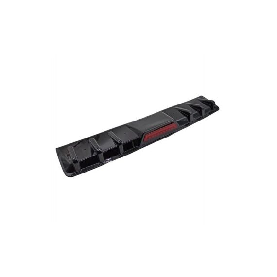 Difuzor de bara universal culoare  Negru  Lucios cu lampa LED Rosie  Cod: UNIV-069-poza 3-Dacenergy.ro