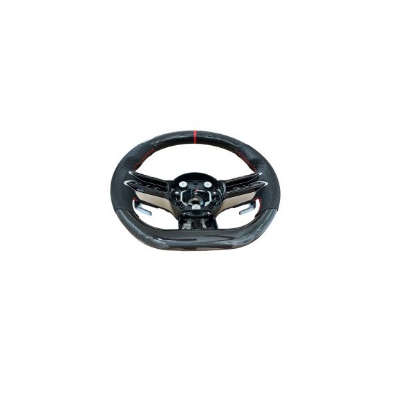 Volan sport piele si carbon compatibil cu modelele Mercedes  2011-2021  Produs compatibil - nu este OEM Cod: OCH-03-poza 2-Dacenergy.ro