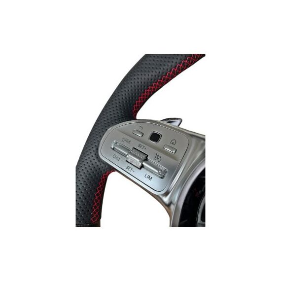 Volan sport piele si carbon  compatibil cu modelele Mercedes  2011-2021 Produs compatibil - nu este OEM Cod: OCH-08-poza 3-Dacenergy.ro