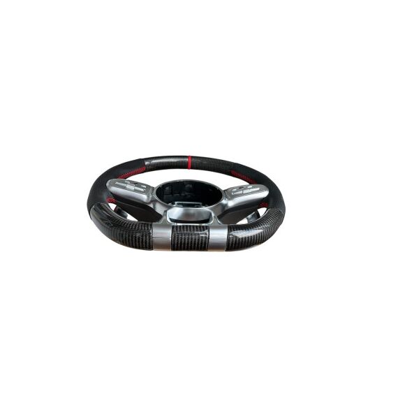 Volan sport piele si carbon  compatibil cu modelele Mercedes  2011-2021 Produs compatibil - nu este OEM Cod: OCH-08-poza 2-Dacenergy.ro