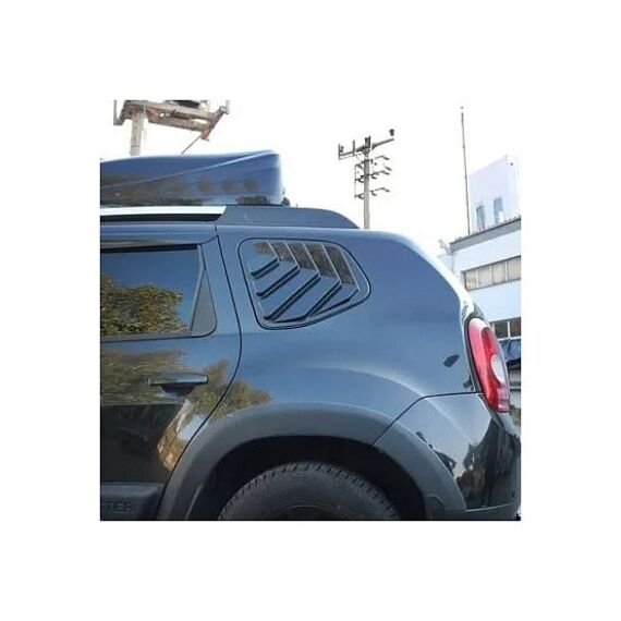 Ornament protectie geam auto lateral spate compatibil Dacia Duster I 2010-2018 Cod: ABS-D1 DDACK10172-Dacenergy.ro