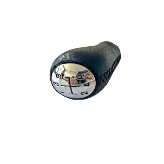Maner schimbator imitatie piele compatibil  Dacia Logan / Renault Megane / Clio cu 2 adaptoare pentru 5 si 6 viteze  Cod: SC-54-poza 2-Dacenergy.ro