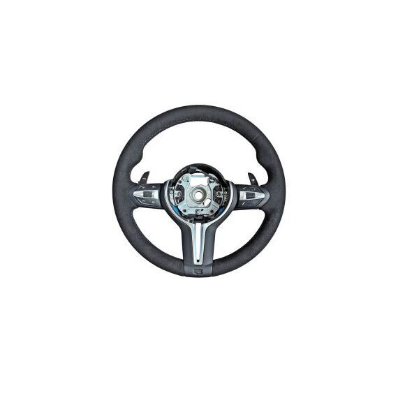 Volan sport piele  imitatie alcantara compatibil cu modelele BMW Seria 5 F10,F11,F07 Seria 6 F06,F12,F13 Seria 7 F01,F02  Cod: OCH-15-Dacenergy.ro