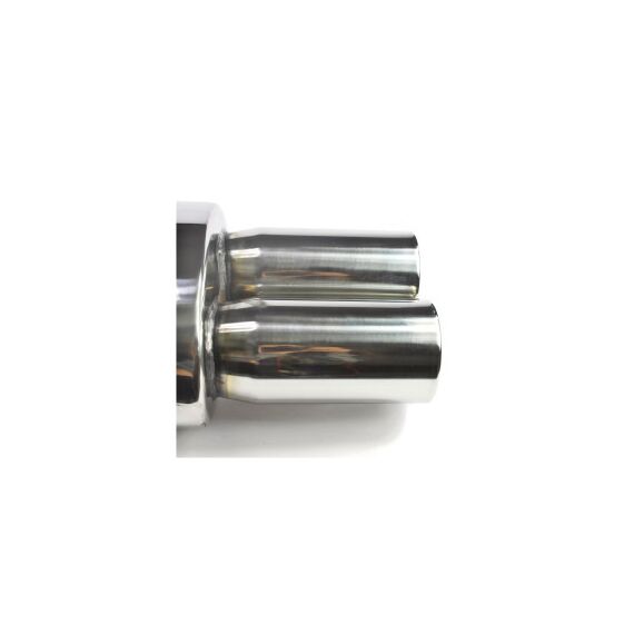 Toba sport inox dubla, diametru intrare 60 mm, lungime totala 550 mm, corp 320 mm Cod: 801212-7676P-poza 4-Dacenergy.ro
