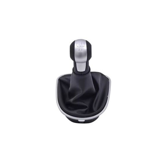 Maner si manson  schimbator auto imitatie piele compatibil  Seat Altea ,Leon, Toledo III 5 viteze Cod: SC-191-Dacenergy.ro