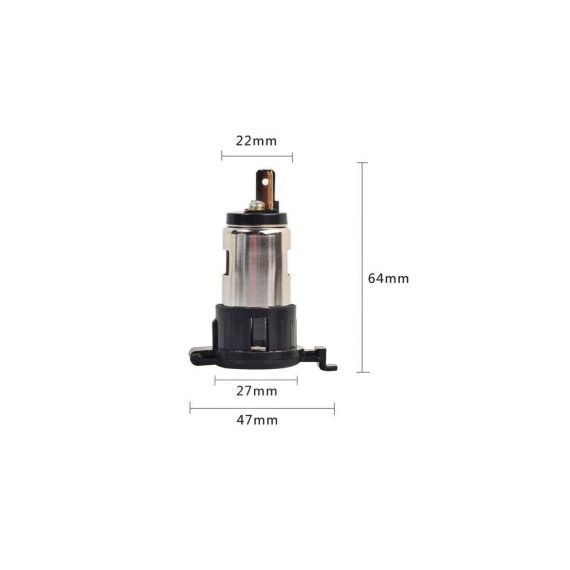 Mufa bricheta 2 pini 120W Cod: TL-10-poza 3-Dacenergy.ro