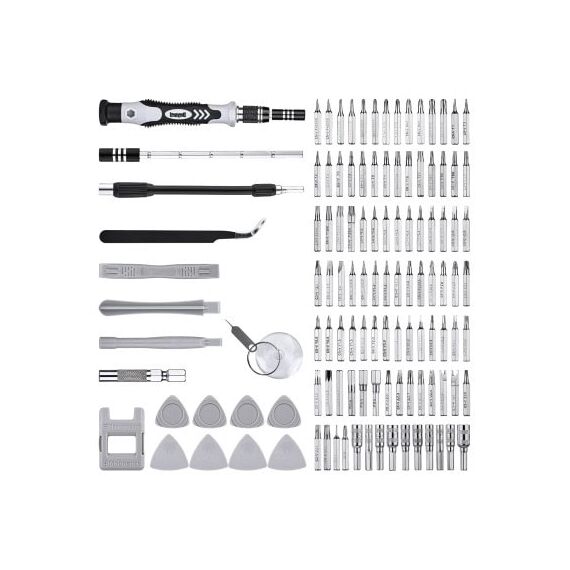 Set surubelnite precizie 115in1 cu 98 biti magnetica trusa reparatii electronice  MIV-poza 4-Dacenergy.ro