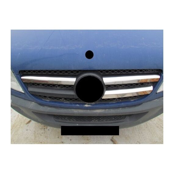 Ornament inox masca fata compatibil Mercedes Vito III ME05G 2014->-poza 2-Dacenergy.ro