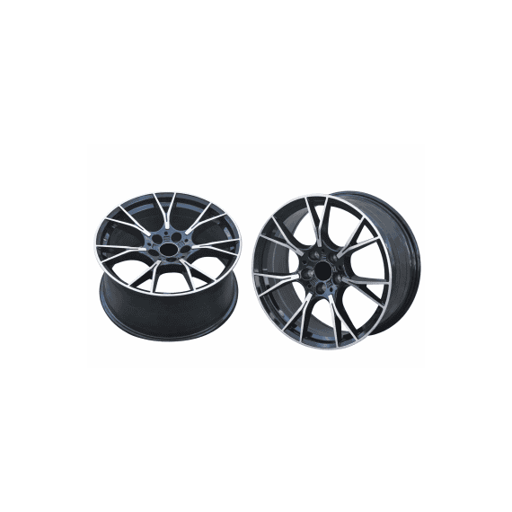 Jante PDW 19x8.5 fata 19x9.5 spate 5x112 ET25 ET33 negru polish compatibile BMW  Cod: L95407F12 NX / L95407R92 NX-poza 6-Dacenergy.ro