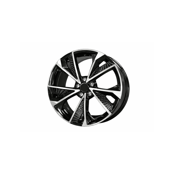 Jante PDW 18x8 5x112 ET35 negru polish diamond cut compatibile Audi, BMW, Volkswagen, Mercedes, Skoda, Seat, Cupra Cod: L8549203(NX)-poza 3-Dacenergy.ro