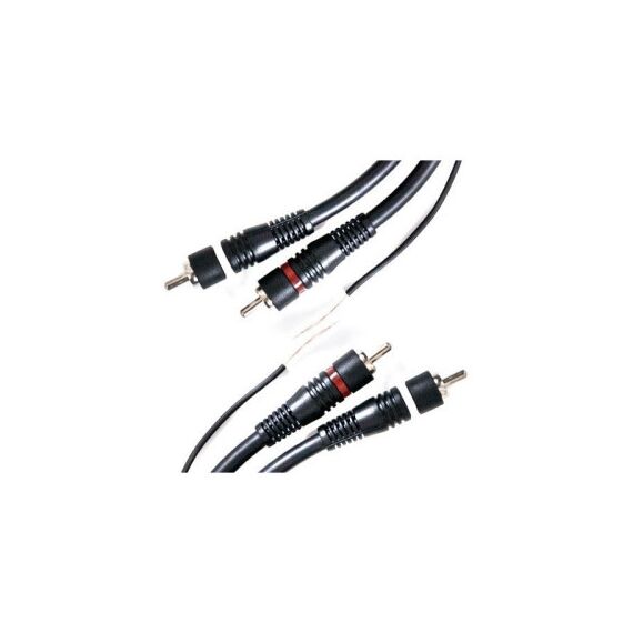Cablu audio 2RCA tata 2RCA tata ecranat cu fir remote 5m MIV-poza 2-Dacenergy.ro
