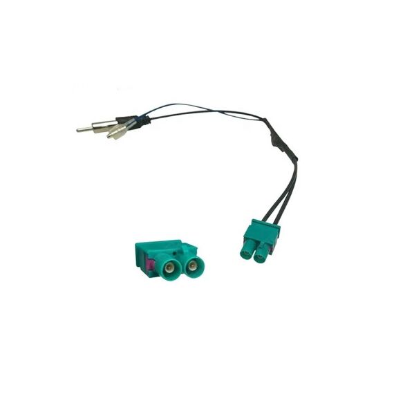 Cablu adaptor antena radio fakra dublu cu amplificator activ cu alimentare fakra Cod: W7906-Dacenergy.ro