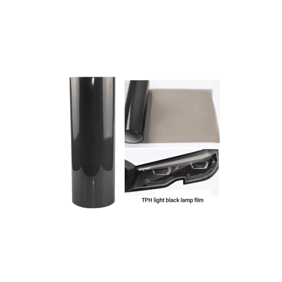 Folie protectie faruri stopuri TPH Light Black 70% VLT Premium 0.6m x 7m regenerare Cod: TH012-Dacenergy.ro