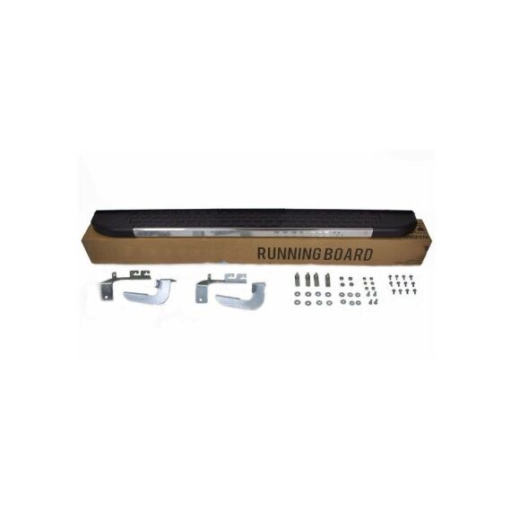 Praguri laterale auto negre aluminiu compatibile Dacia Jogger 2022-> Cod: V1-213cm+2029BRK213+PRG1037-BRK01-poza 5-Dacenergy.ro
