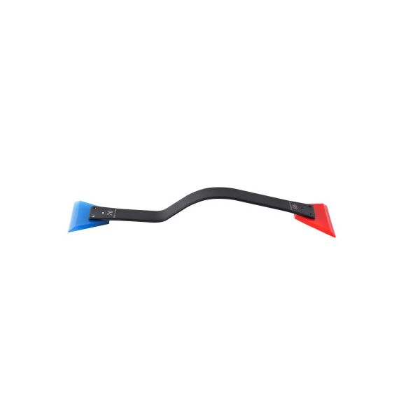 Racleta folie auto curbata dubla din silicon 70/90 durometru Cod: HS-122-poza 2-Dacenergy.ro