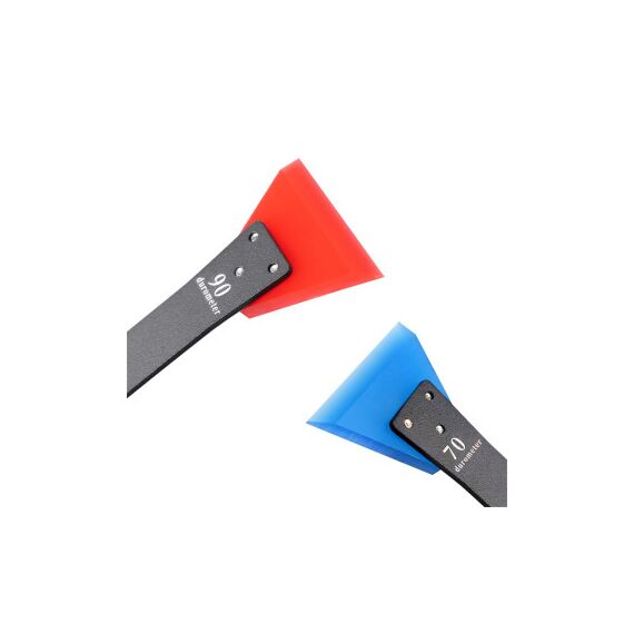 Racleta folie auto curbata dubla din silicon 70/90 durometru Cod: HS-122-poza 6-Dacenergy.ro