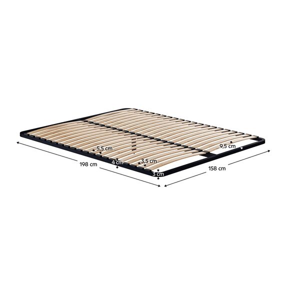 Grătar în cadru solid, 160x200, GRĂTAR METALIC 2 NEW-poza 4-Dacenergy.ro