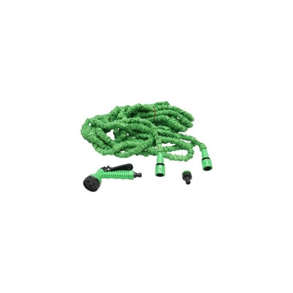 Furtun gradina extensibil latex 10-30m cu pistol 7 functii si accesorii Cod: BK76056-Dacenergy.ro