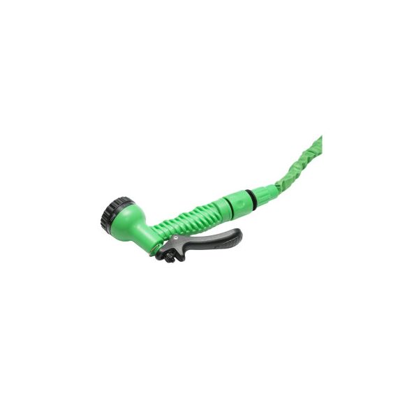 Furtun gradina extensibil latex 10-30m cu pistol 7 functii si accesorii Cod: BK76056-poza 3-Dacenergy.ro