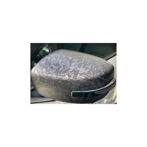 Rola folie auto autocolant Pet Premium carbon forjat mat 1.52m x 18m cu tehnologie eliminare bule Cod: PET10163-poza 3-Dacenergy.ro