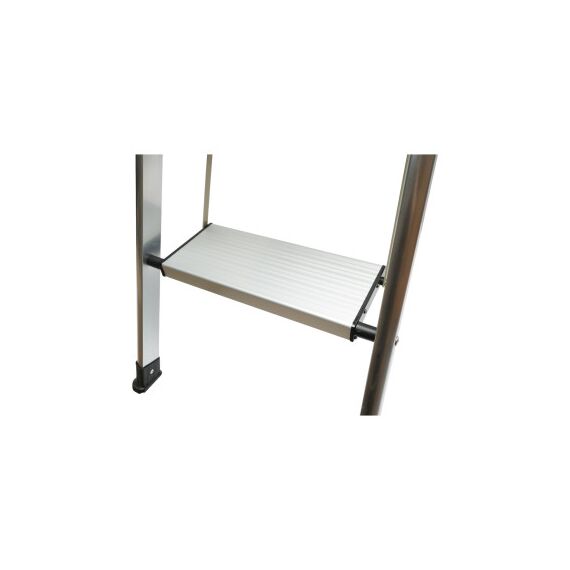 Scara aluminiu pliabila, 4 trepte antiderapante, inaltime 143cm, sarcina maxima 150Kg Crownman Cod: DISPN84-poza 7-Dacenergy.ro