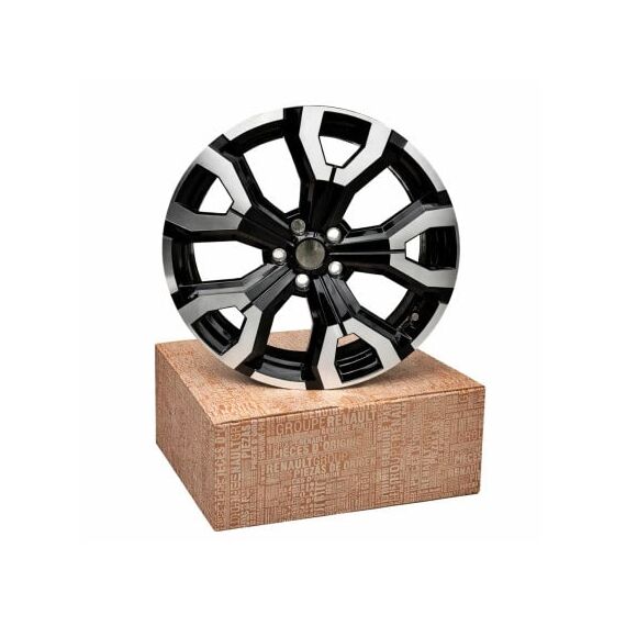 Jante auto originale Dacia RASAN 19x7J 5x114.3 ET31 negru diamond cut compatibile Dacia Duster III Bigster Renault Cod: 403007509R-poza 3-Dacenergy.ro