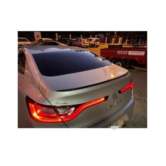 Eleron portbagaj auto Renault Megane 4 Sedan 2016-> negru piano black Cod: EL4017-Dacenergy.ro
