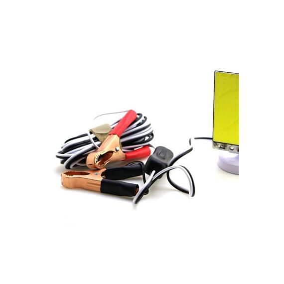 Lampa LED auto COB 15W magnetica 12V cu mufa bricheta si clesti baterie Cod: HH-LC15W-poza 3-Dacenergy.ro
