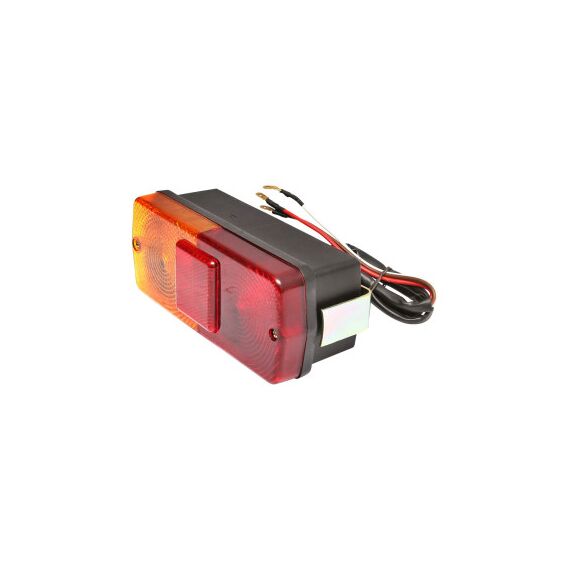 Lampa stop spate cu catadioptru rosu-galben 12 V  Cod: DISCP54-poza 3-Dacenergy.ro