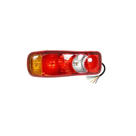 Set lampa stop stanga si dreapta remorca camion trailer 5 functii 12V 24V 2 bucati Cod: DM-F-015-poza 3-Dacenergy.ro