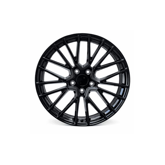 Jante PDW 20x8.5 fata 20x10 spate 5x112 ET25 ET33 negru lucios compatibile BMW Cod: LA5408F12 / LA5408R92-poza 4-Dacenergy.ro