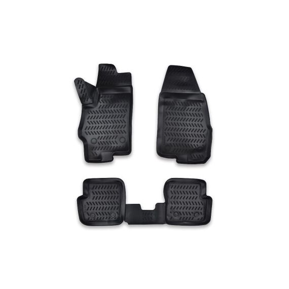 Covoare cauciuc tavita compatibile  Fiat Punto  2005-2018  Cod: A80-X106v2-Dacenergy.ro