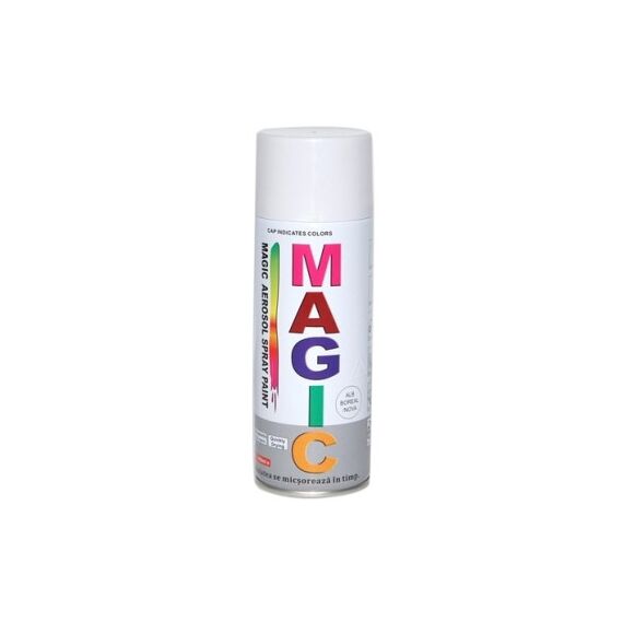 Spray vopsea Magic Alb Boreal  400ml-Dacenergy.ro