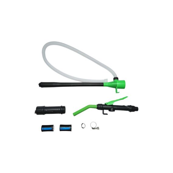 Pompa electrica transfer combustibil si lichide 9 L/min cu furtun 90 cm Cod: BK88880-poza 2-Dacenergy.ro