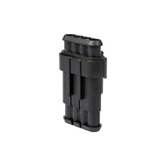 Set mufe conectori auto 4 pini mama-tata 12V 24V IP67 Cod: 03520-poza 2-Dacenergy.ro