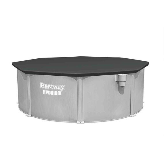Piscina panou otel Bestway, 366 x 122 cm, 10990 litri, pompa filtrare 3596 l/h, filtru nisip si sticla, acoperire Polar-Shield protectie UV, scara siguranta, dozator chimie Chemconnect, bile filtrare Polysphere-poza 2-Dacenergy.ro