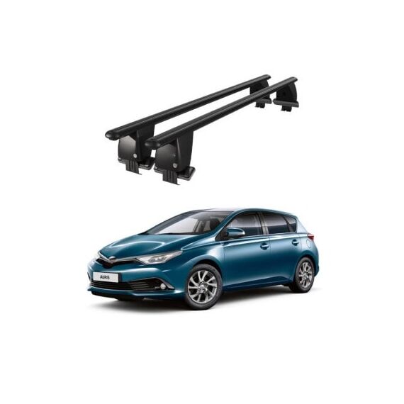 Bare transversale portbagaj auto aluminiu compatibile plafon neted Toyota Auris E210 Hatchback 2018-> argintii sau negre Cod: CB200101 Kit-101-poza 2-Dacenergy.ro