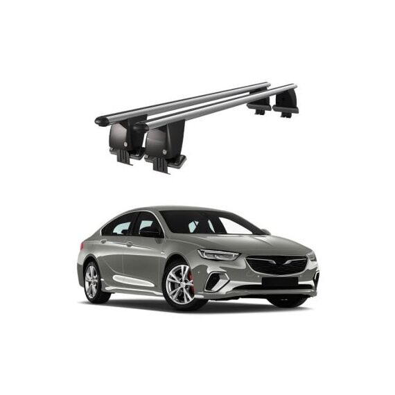 Bare transversale portbagaj auto aluminiu compatibile plafon neted Opel Insignia Grand Sport 2017-> argintii sau negre Cod: CB200101 Kit-101-Dacenergy.ro