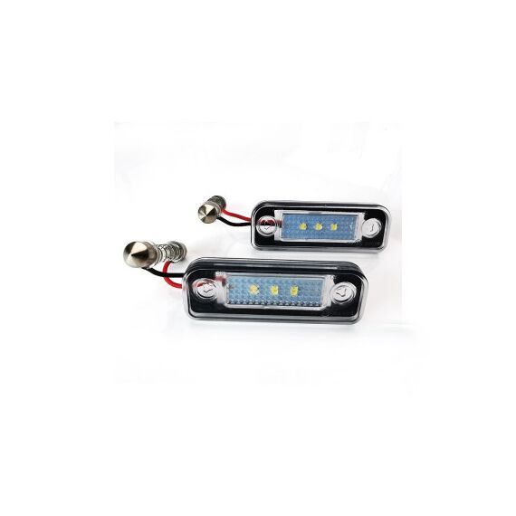 Lampi numar LED compatibile Mercedes Clasa E W211 Clasa C W203 CLS C219 SLK R171 Cod: 7221-poza 3-Dacenergy.ro