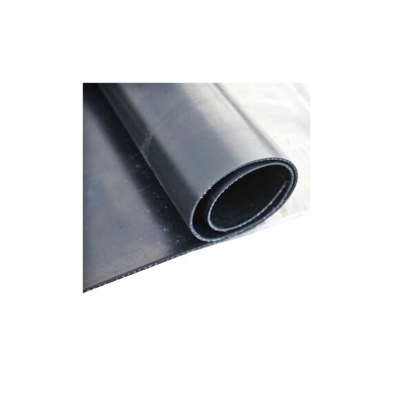 Covor cauciuc SBR+NR cu insertie textila fara striatie la metru 4 mm grosime, 1400 mm latime  Cod: DISCV19-Dacenergy.ro