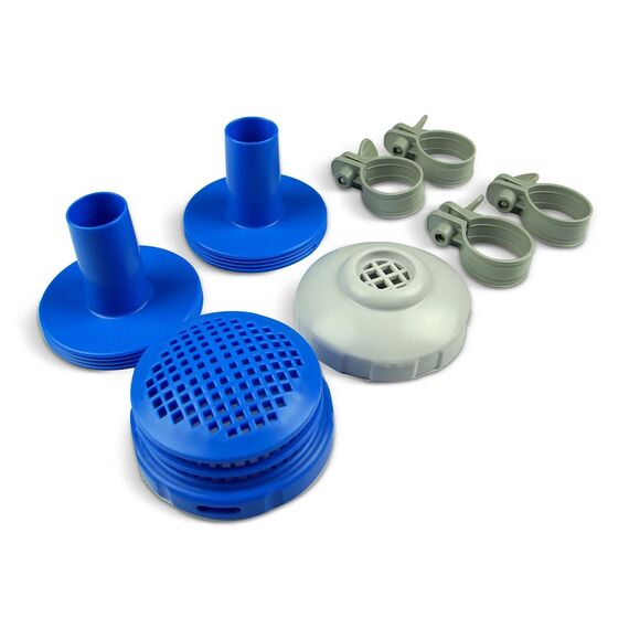 Pompa filtrare piscina Intex, 1250 l/h, 30 W, 220-240 V, filtru cartus hartie tip H, Hydro Aeration Technology, debit sistem 1003 l/h, diametru racord 32 mm, 2.47 kg, compatibila piscine 183-305 cm, Alb-poza 5-Dacenergy.ro