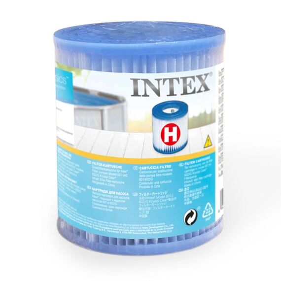 Pompa filtrare piscina Intex, 1250 l/h, 30 W, 220-240 V, filtru cartus hartie tip H, Hydro Aeration Technology, debit sistem 1003 l/h, diametru racord 32 mm, 2.47 kg, compatibila piscine 183-305 cm, Alb-poza 8-Dacenergy.ro