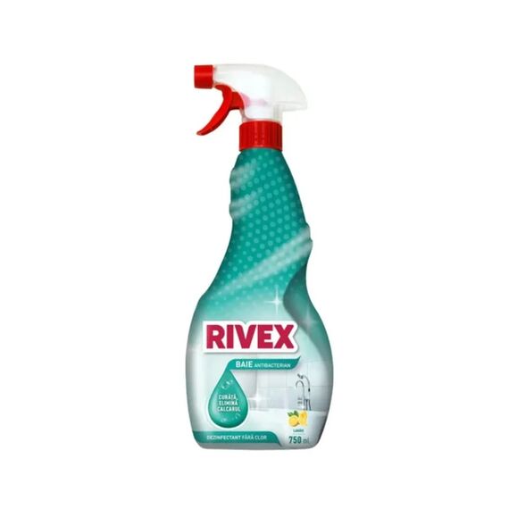 Spray Antibacterian Baie Rivex, 750 ml, Dezinfectant Fara Clor, Curatare Faianta Cada Chiuveta WC-Dacenergy.ro