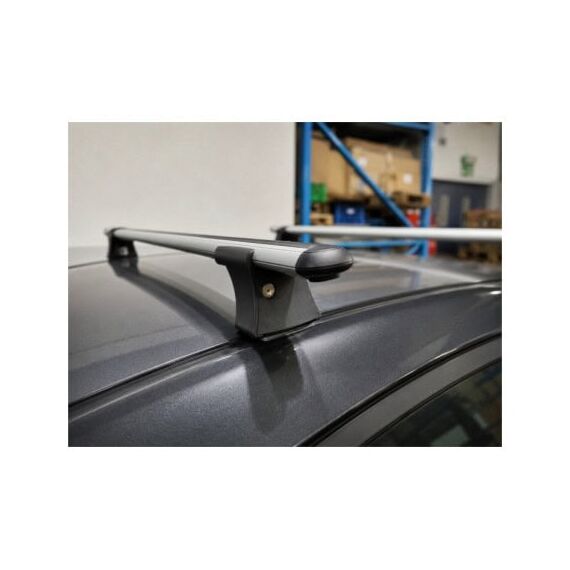 Set bare transversale aluminiu cu prindere in puncte fixe compatibile Mercedes Clasa B W247 2018-> negre sau argintii Cod: 120101 Kit 204-poza 4-Dacenergy.ro
