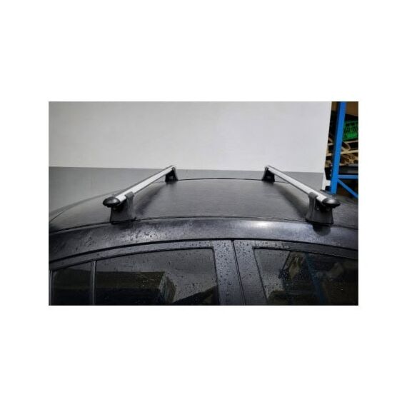 Set bare transversale aluminiu cu prindere in puncte fixe compatibile Mercedes CLS X218 2012-> negre sau argintii Cod: 120101 Kit 203-poza 7-Dacenergy.ro