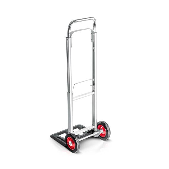 Carucior Transport Pliabil Humberg, Tip Roaba, Capacitate 90 kg, Otel Zincat, 2 Roti cu Ranforsare Metalica, Reglabil 71-108 cm, 41x40x108 cm, Negru Argintiu-poza 11-Dacenergy.ro