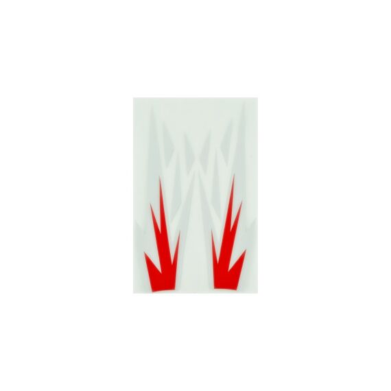 Abtibild culoare alb rosu reflectorizant Cod: AN15-Dacenergy.ro