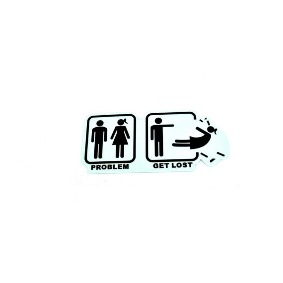 Abtibild "Problem Get Lost" Cod: CLXT-326-Dacenergy.ro