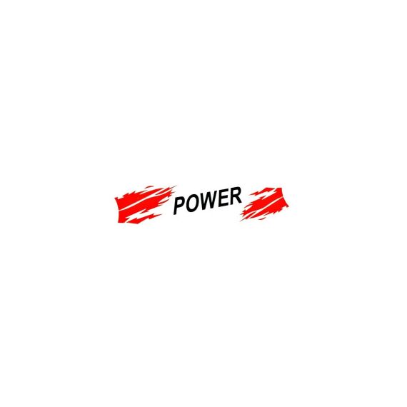 Abtibild Power culoare negru Cod: AN13-Dacenergy.ro