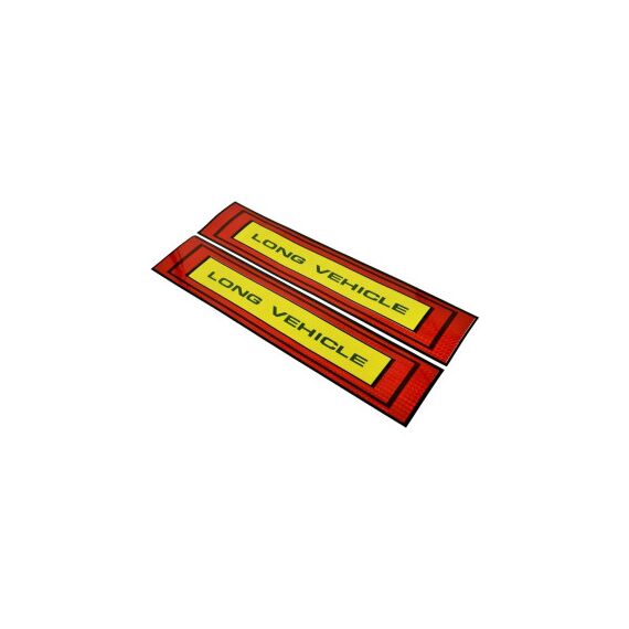 Abtibild reflectorizant auto Long Vehicle 10x50cm set Cod: AN22-Dacenergy.ro
